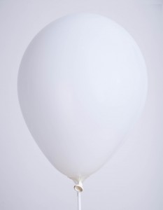 Deco White Crystal balloons 5 